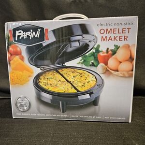 Parini Electric Non-Stick Omelet Maker New